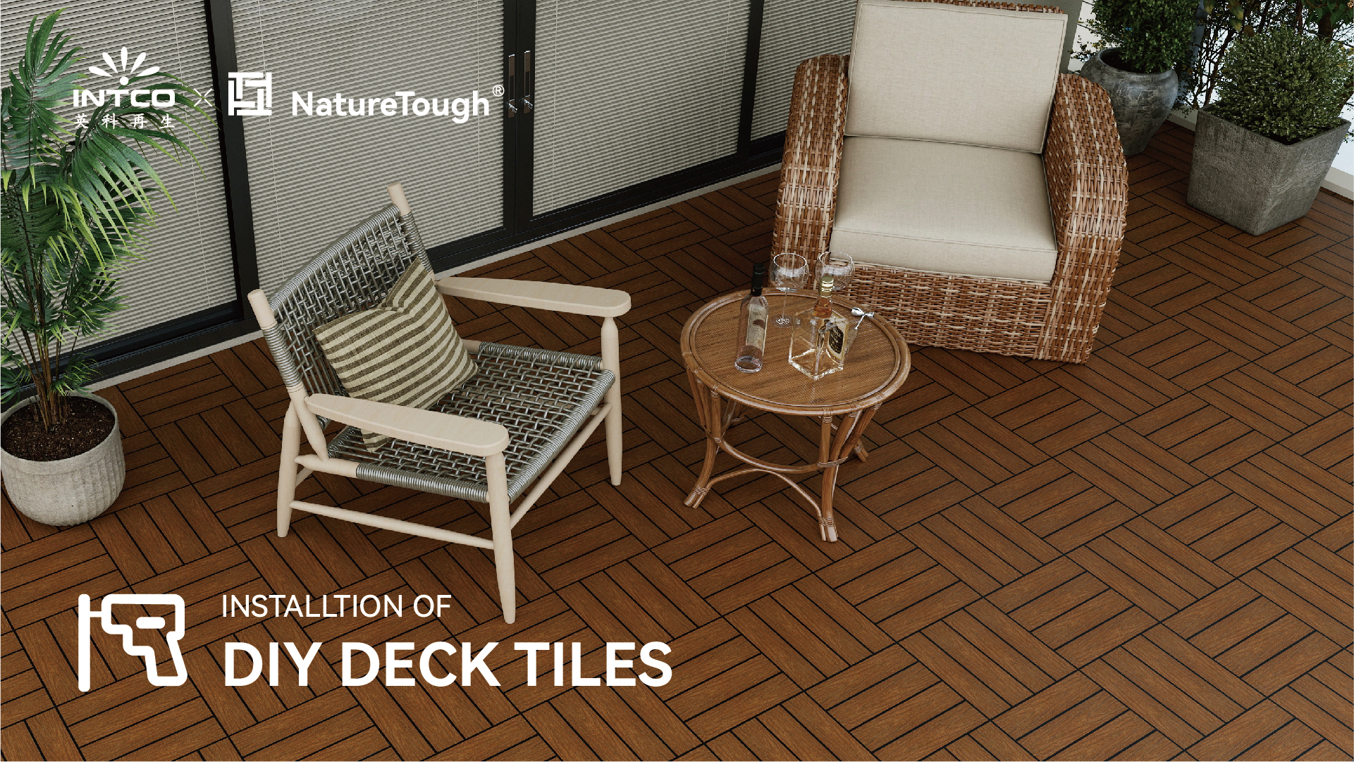 DIY Deck Tiles Installation Video